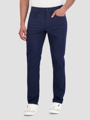 Ben Sherman 4Way Stretch Tech Regular Pants Navy | 627418KVX