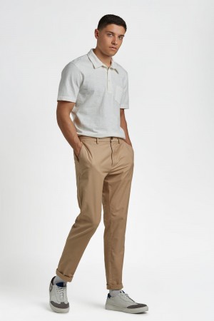 Ben Sherman Everyday Slim Fit Chino Pants Brown | 768521NDC