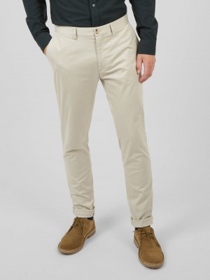 Ben Sherman Signature Skinny Stretch Chino Pants White | 412687HSG