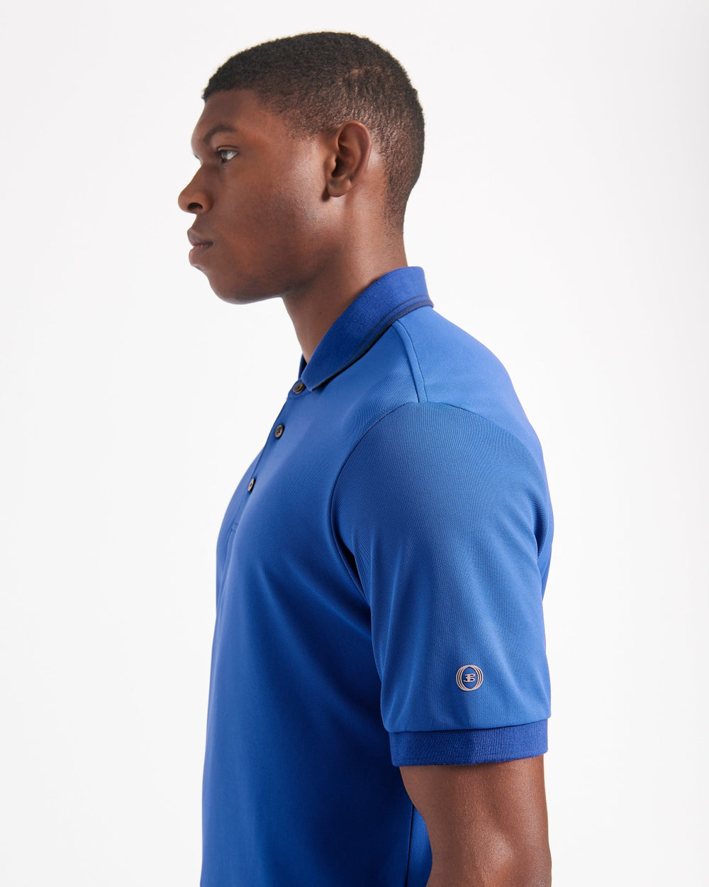 Ben Sherman 360 Motion Stretch Polo Shirts Blue / Royal | 152349KIR