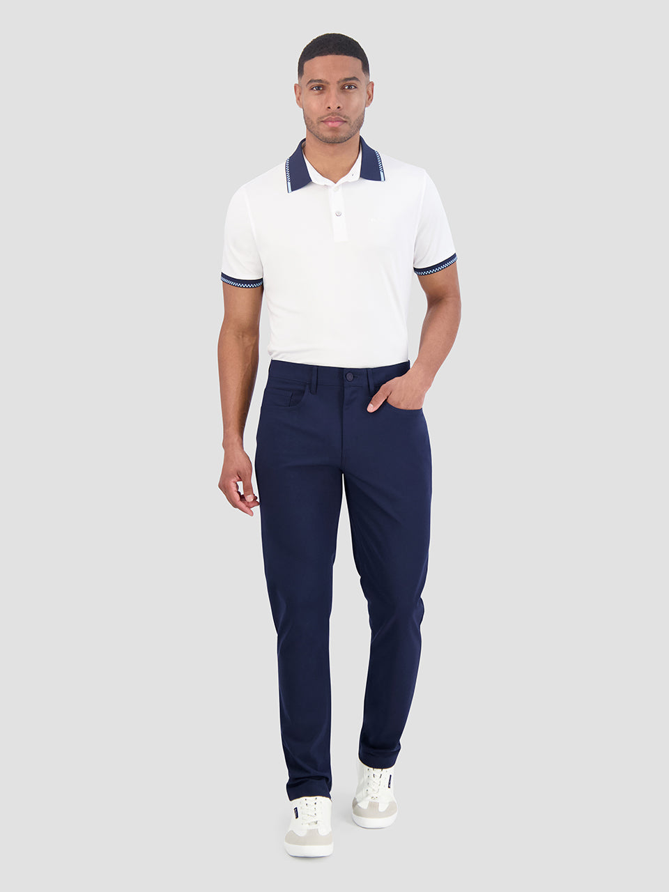 Ben Sherman 4Way Stretch Tech Long Pants Navy | 430257AKP