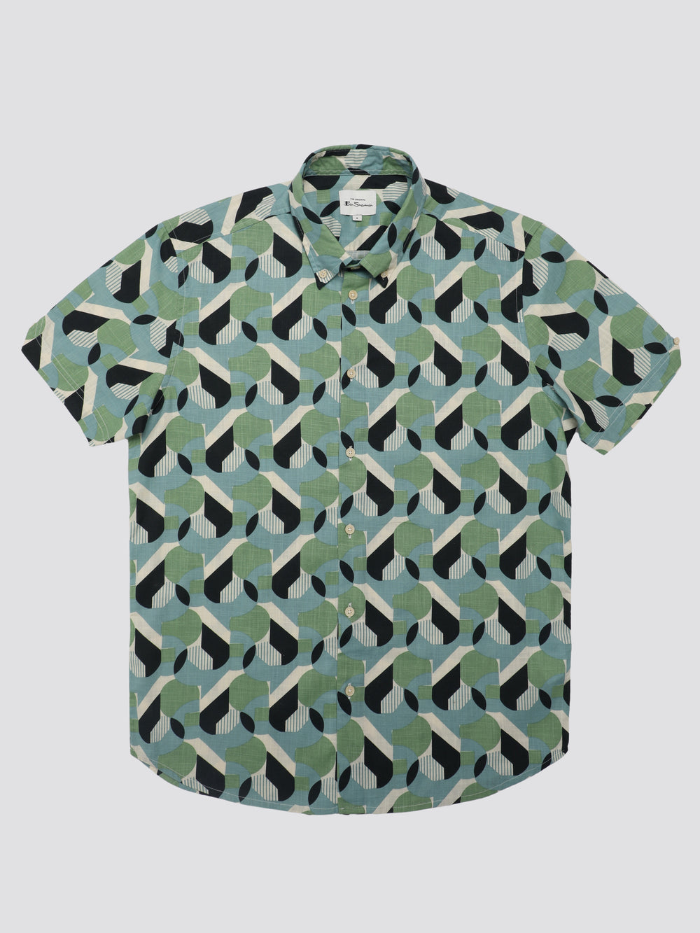 Ben Sherman Art Deco Shirts Green | 453612JFE