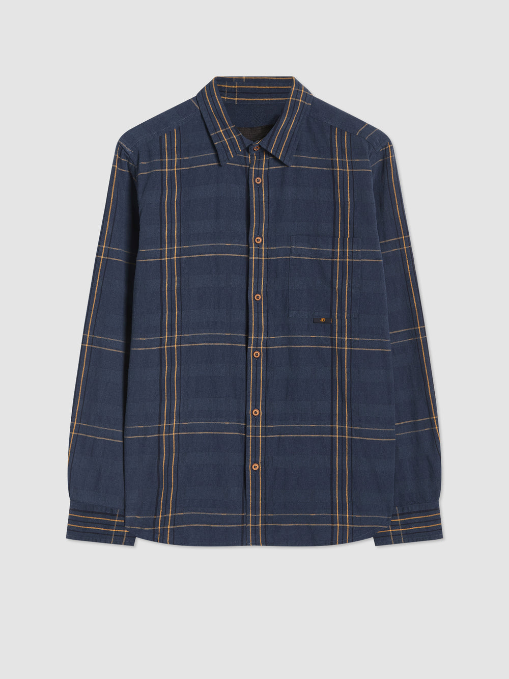 Ben Sherman B by Ben Sherman Indigo Check Shirts Indigo | 736920HNO