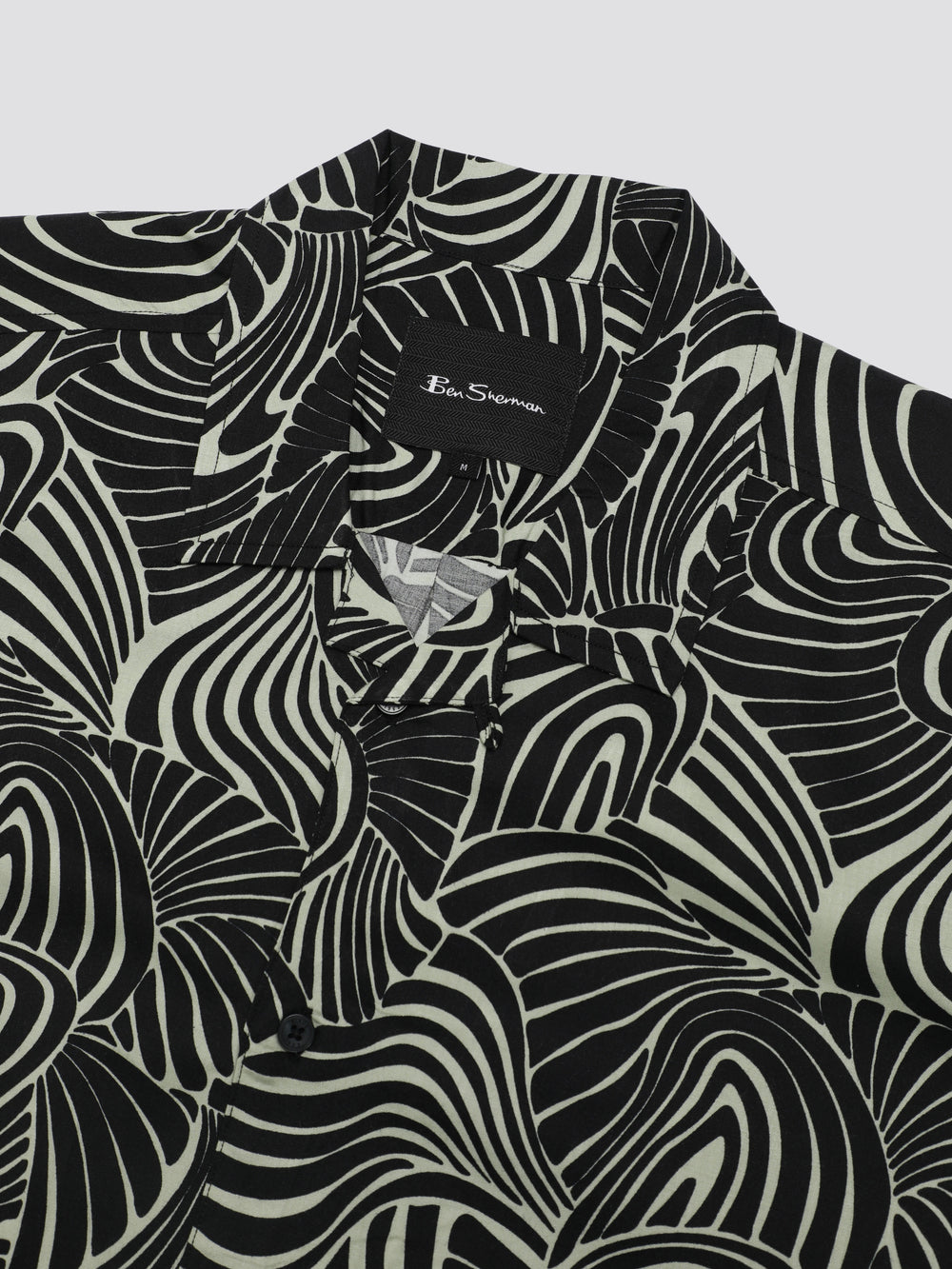 Ben Sherman B by Ben Sherman Psychedelic Swirl Print Shirts Mint | 386490LAT