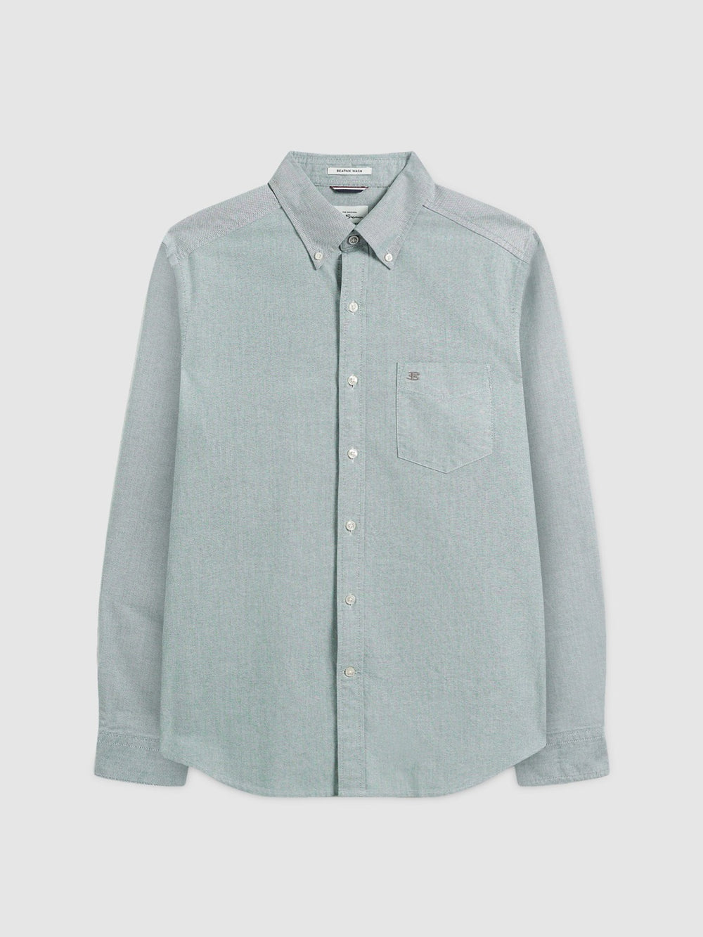 Ben Sherman Beatnik Wash Long-Sleeve Shirts Green | 903154CXG