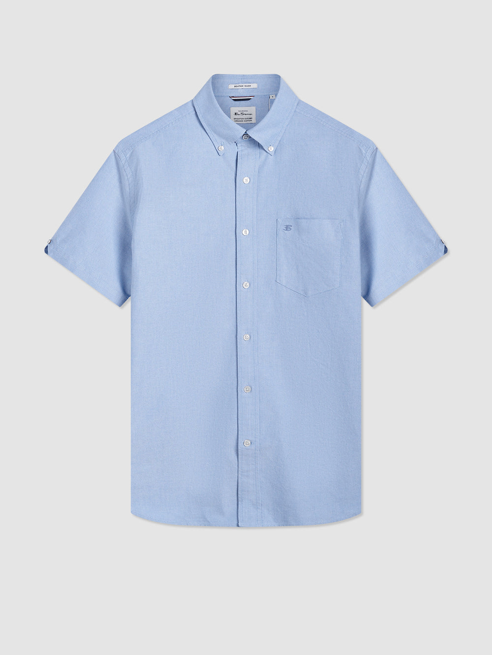 Ben Sherman Brighton Oxford Organic Shirts Blue | 025379UCJ