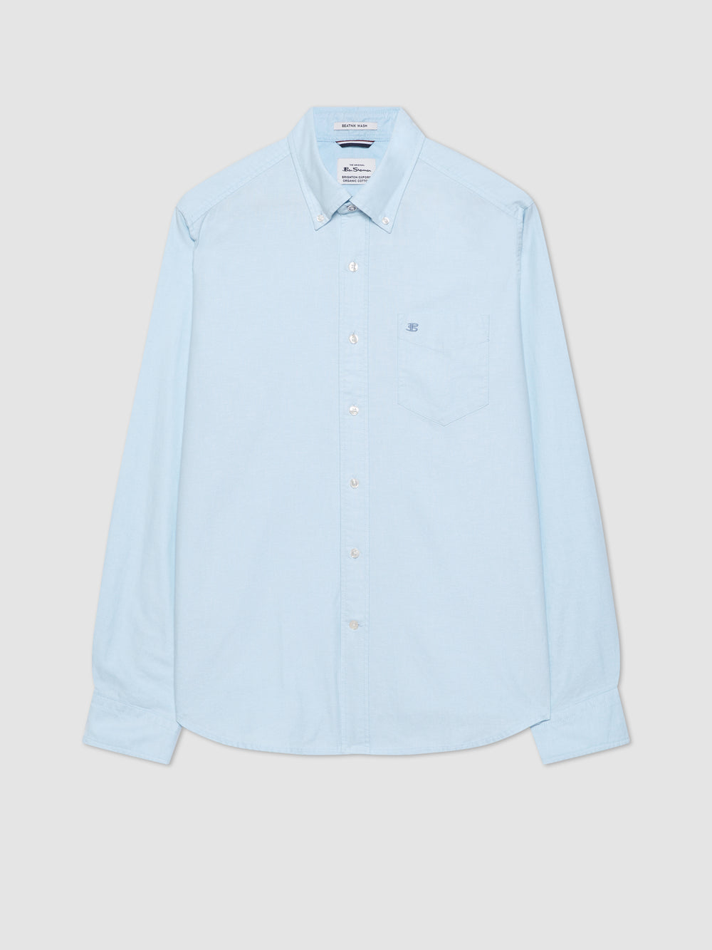 Ben Sherman Brighton Oxford Organic Shirts Blue | 784296JKQ