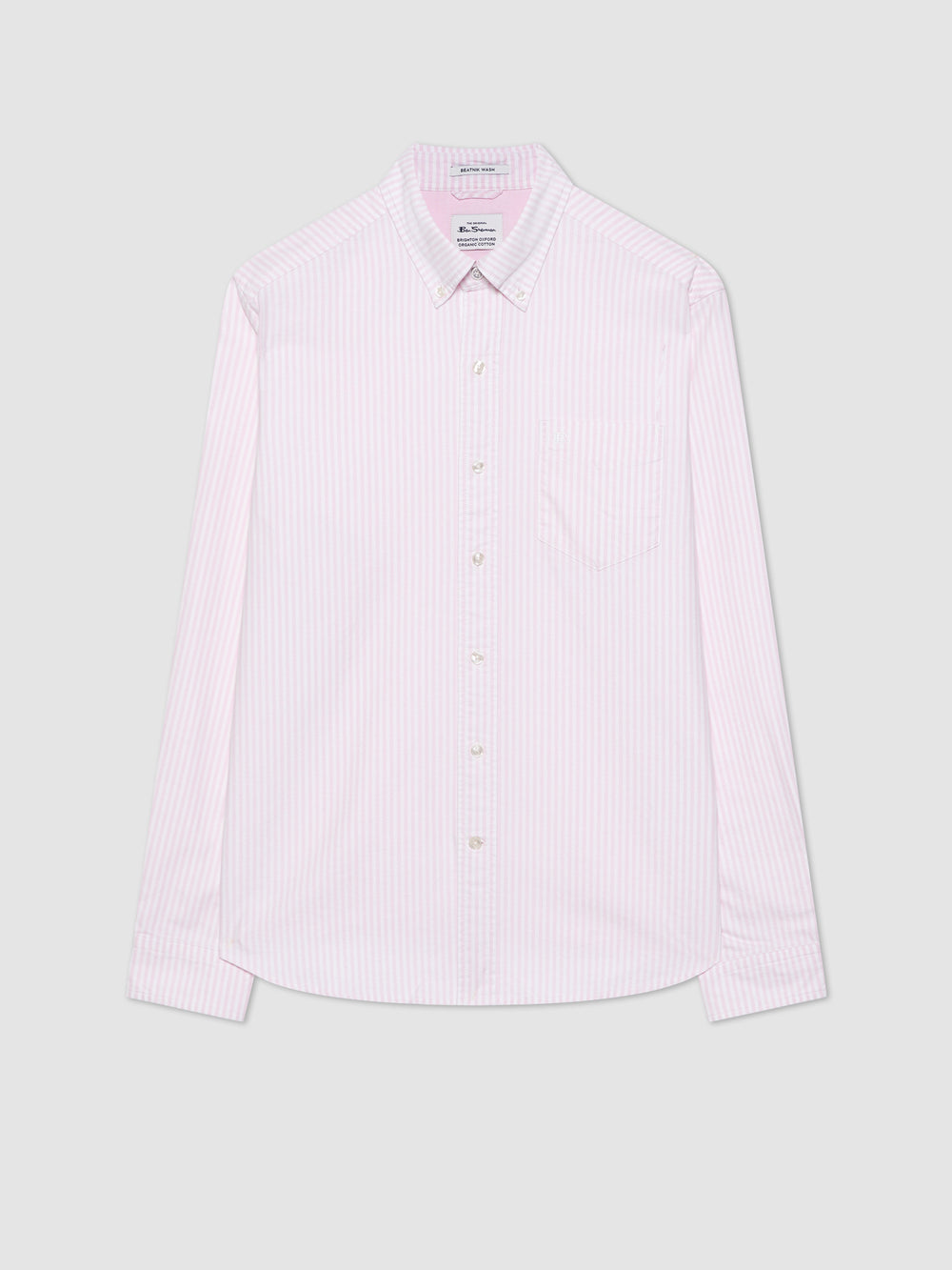 Ben Sherman Brighton Oxford Shirts Pink Stripes | 580431UJI