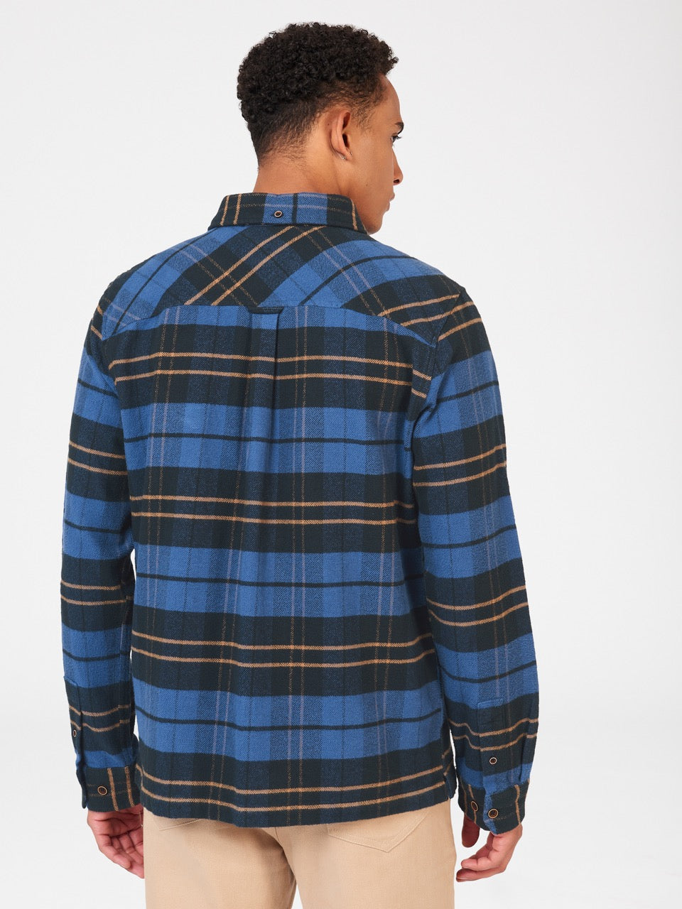 Ben Sherman Brushed Ivy Check Shirts Blue | 857193PTZ