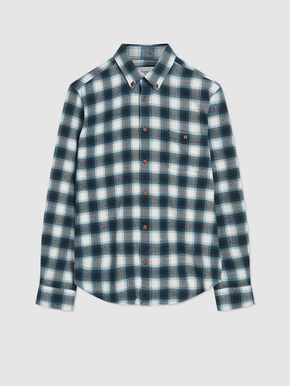 Ben Sherman Brushed Ombre Check Flannel Shirts Green | 952781JTS