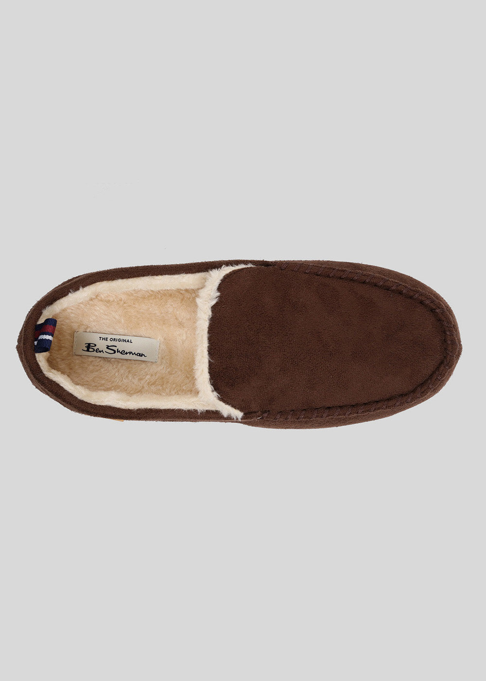 Ben Sherman Casa Cartegena Moccasin Slipper Brown | 815306KUV