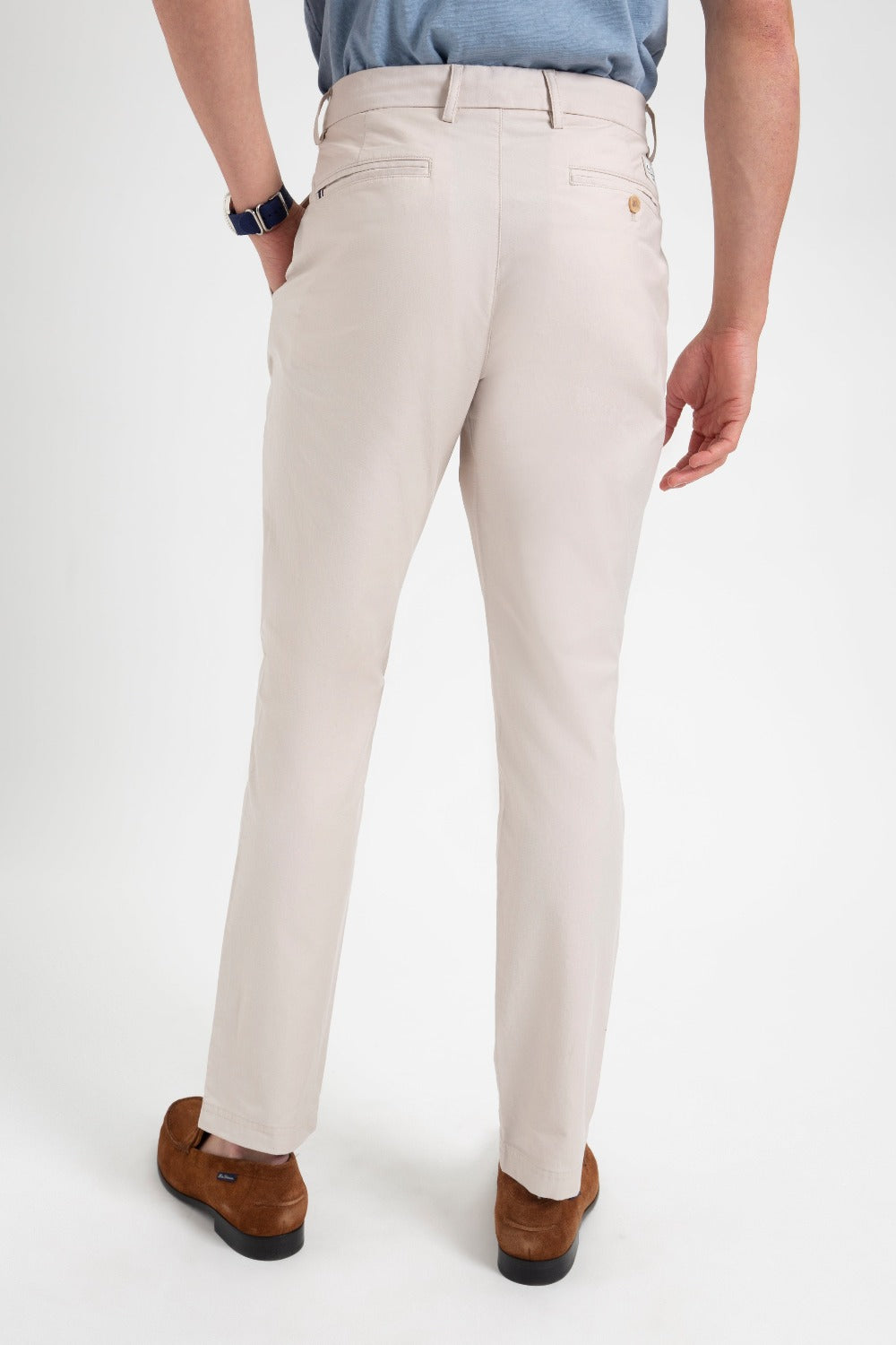 Ben Sherman Everyday Slim Fit Chino Pants White | 346287EUR