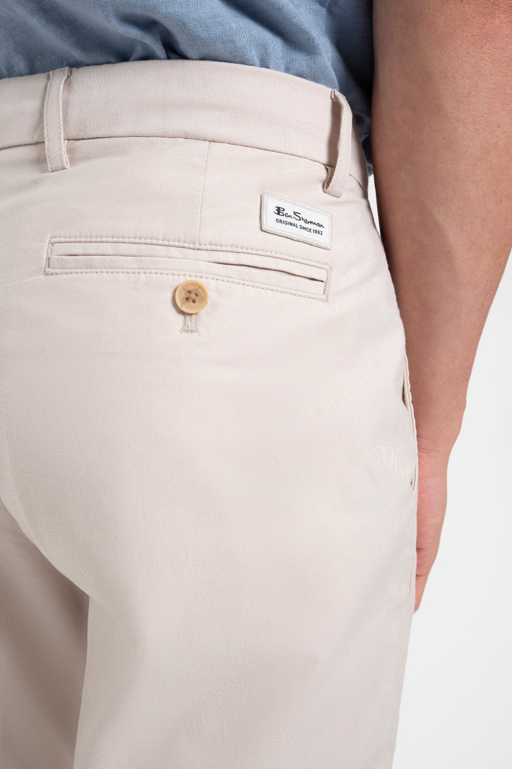 Ben Sherman Everyday Slim Fit Chino Pants White | 346287EUR