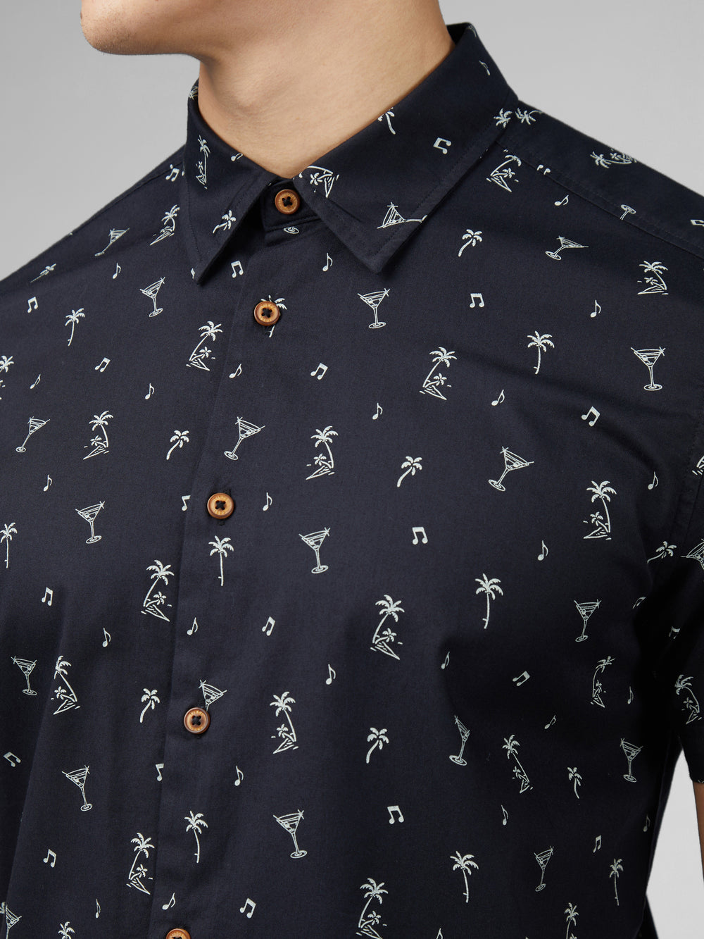 Ben Sherman Scattered Shirts Black | 670312GFY