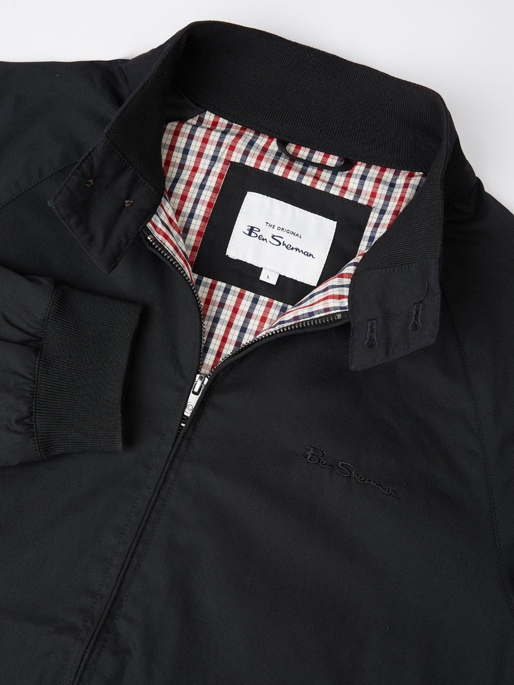 Ben Sherman Signature Harrington Jackets Black | 490836BLI