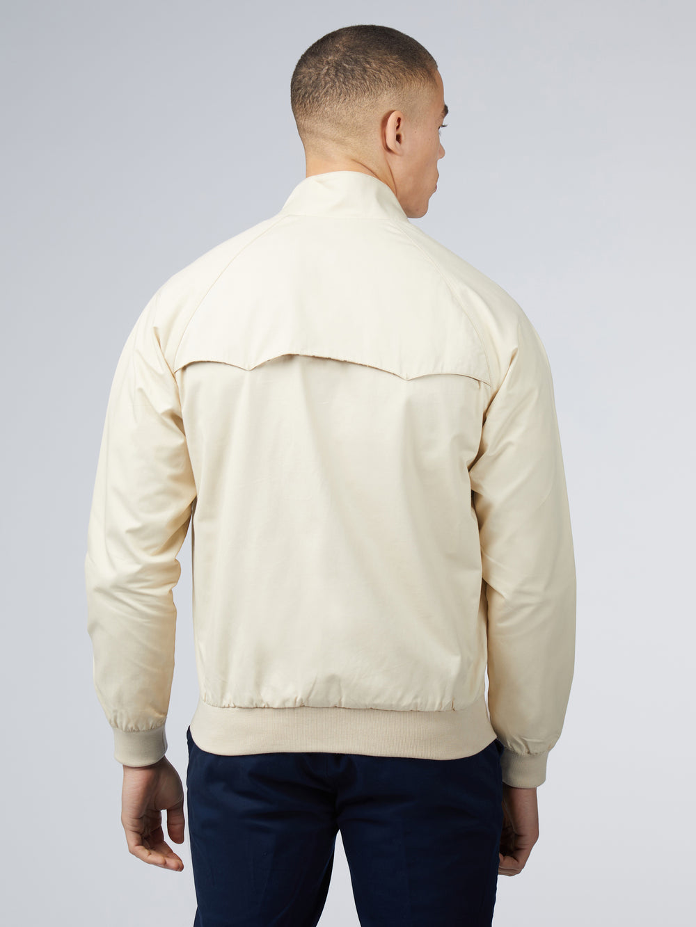 Ben Sherman Signature Harrington Jackets Cream | 195024PZY