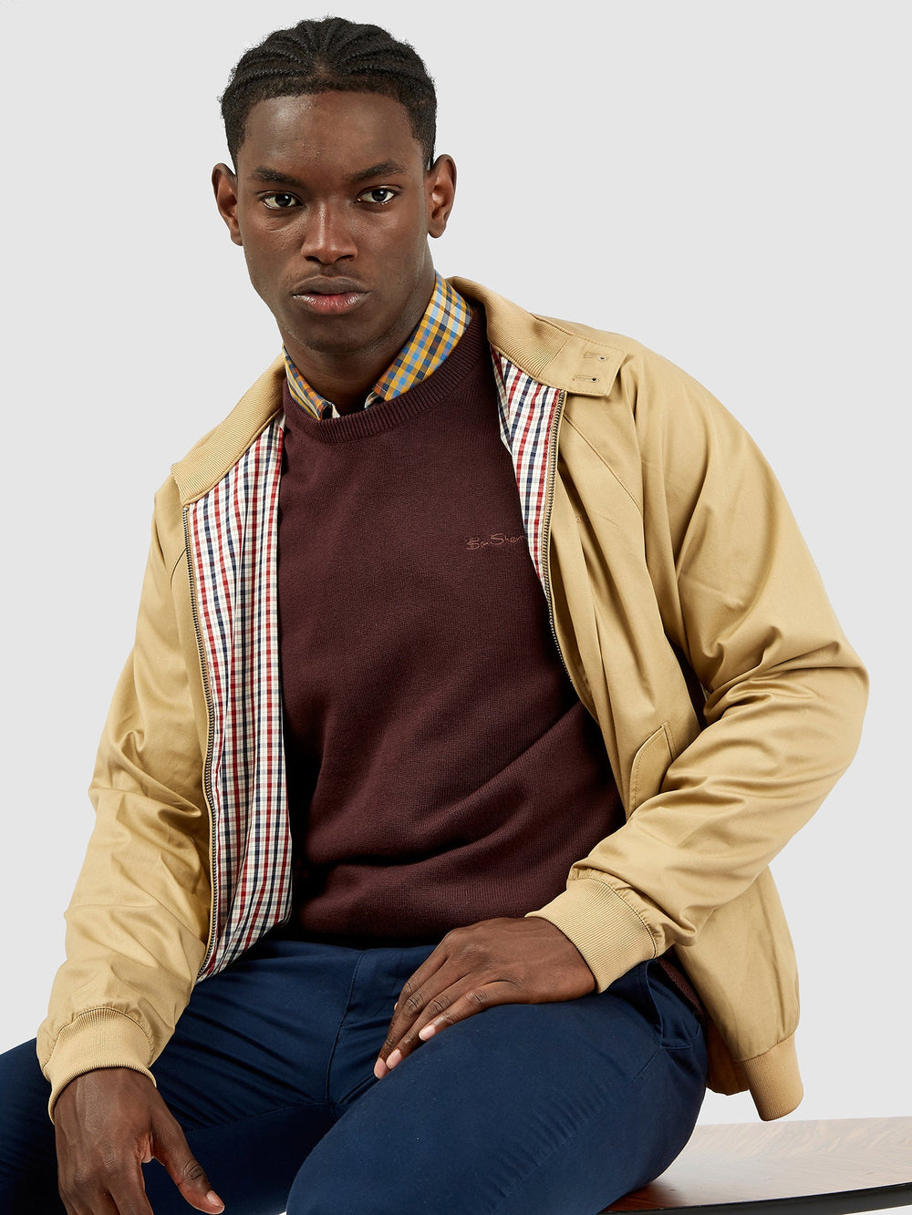 Ben Sherman Signature Harrington Jackets Brown | 023786VGN