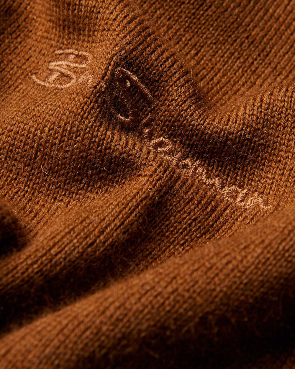 Ben Sherman Signature Merino Crewneck Knitwear Brown | 507182VPC