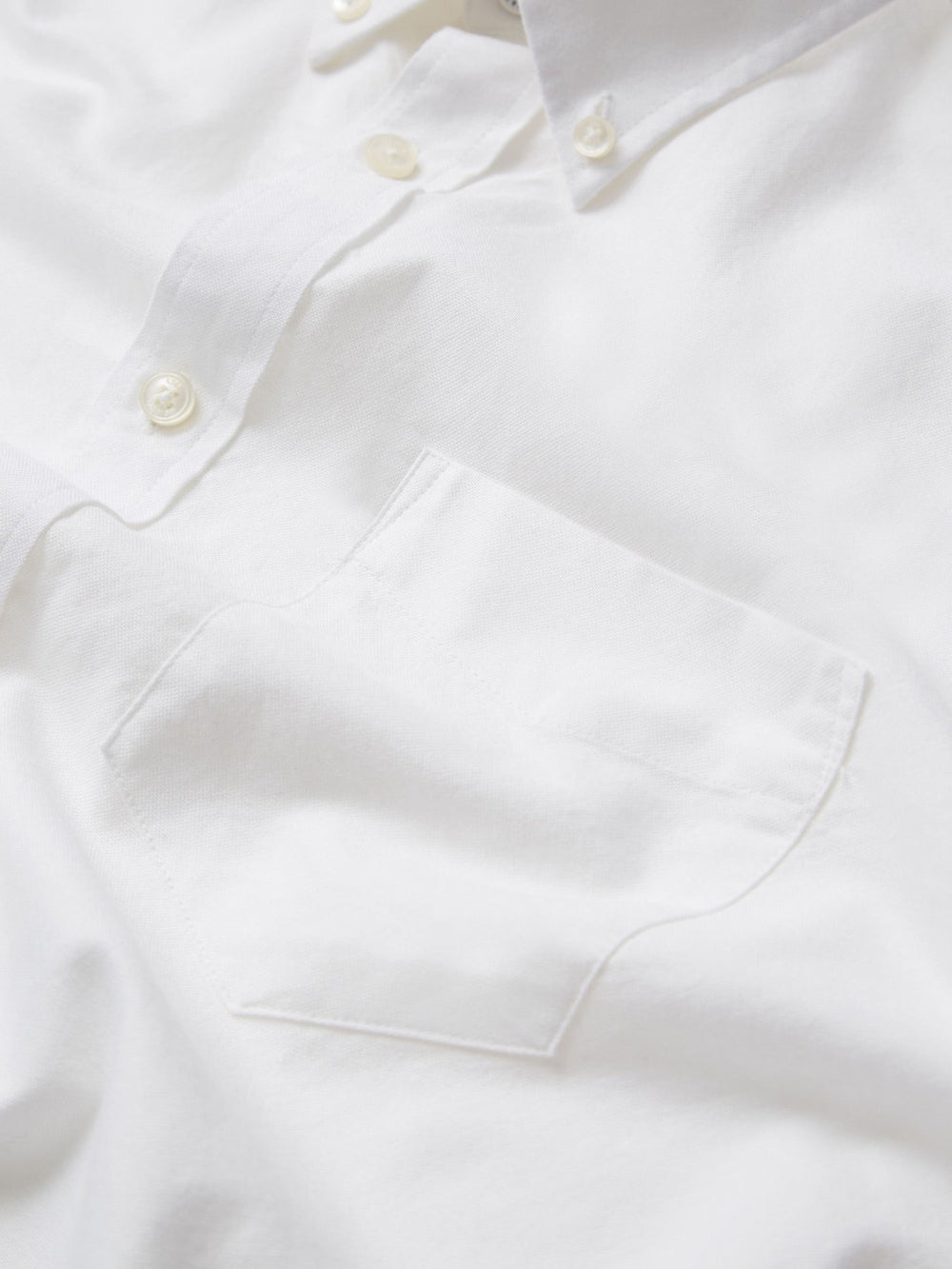 Ben Sherman Signature Organic Long-Sleeve Oxford Shirts White | 738690MUK