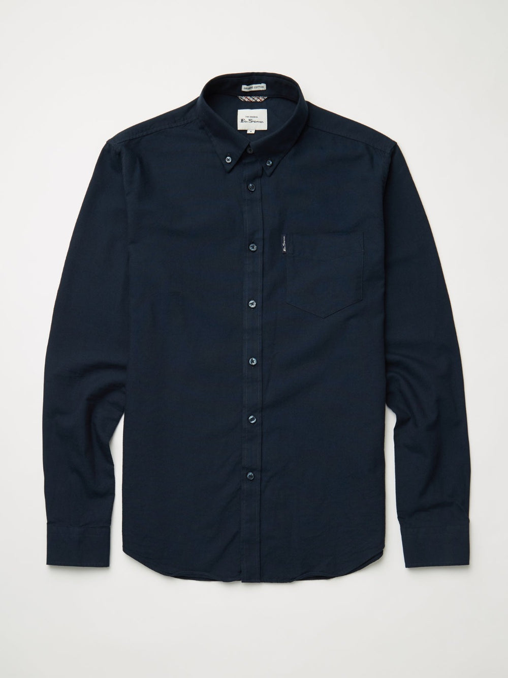 Ben Sherman Signature Organic Oxford Shirts Navy | 840973OJM