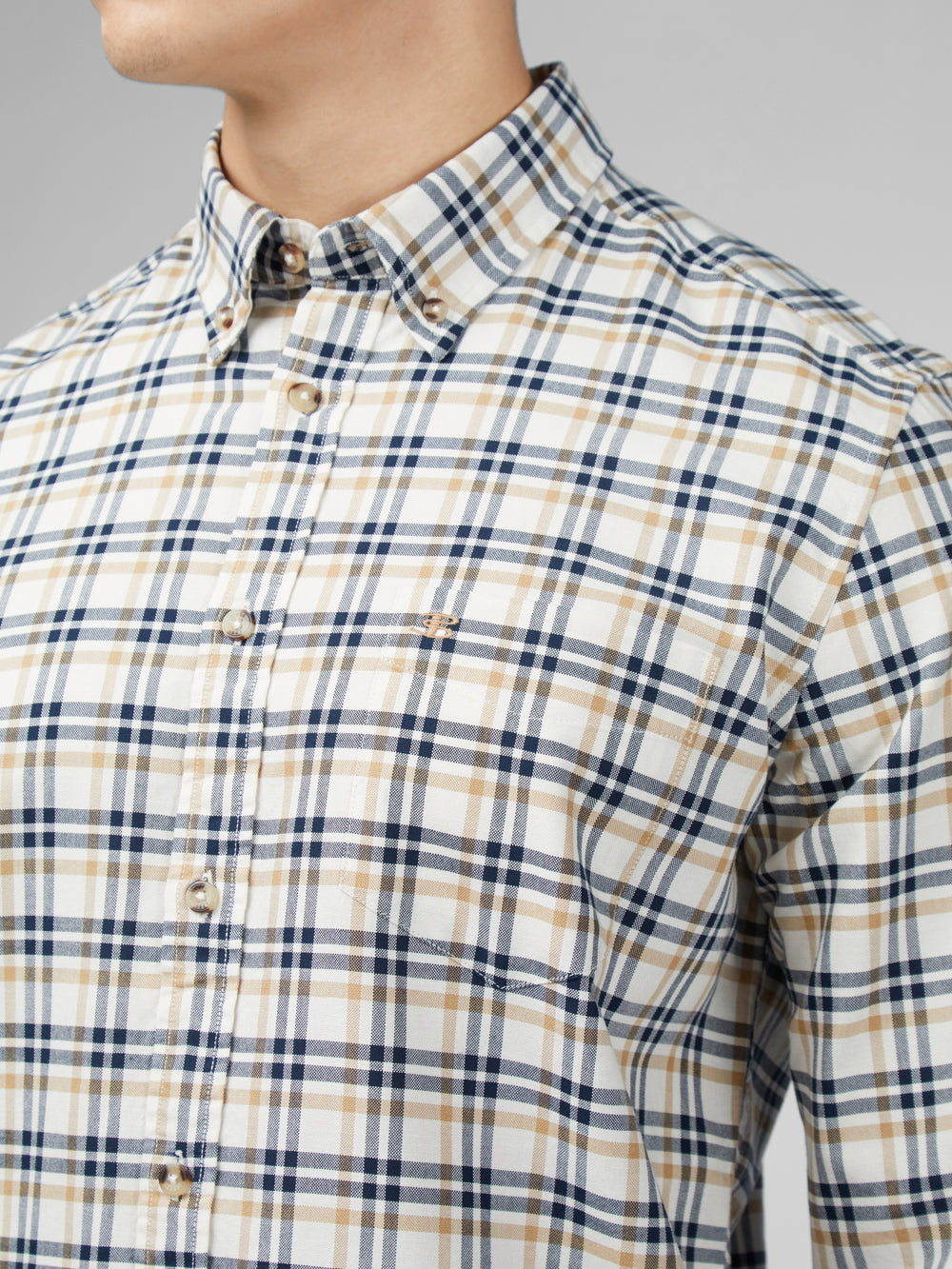 Ben Sherman Signature Oxford Check Shirts White | 027869FMJ