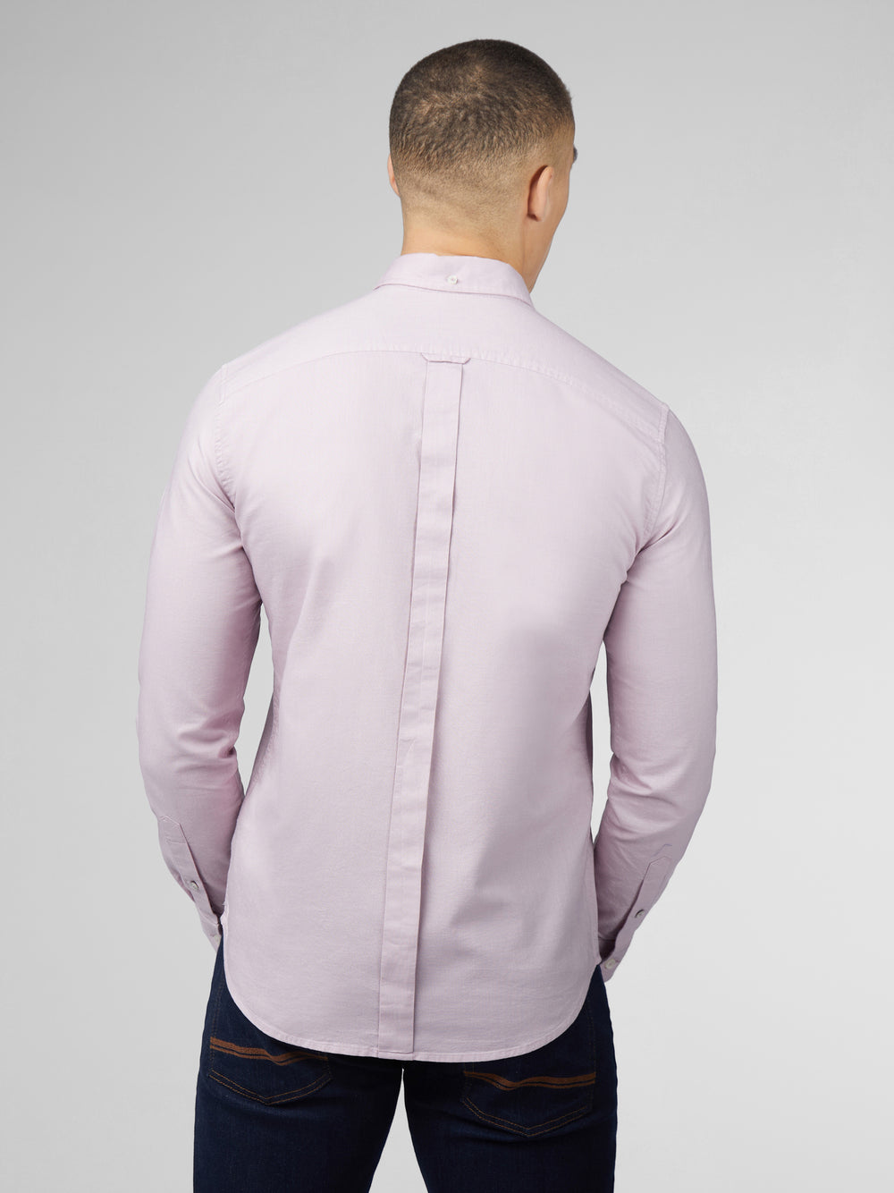 Ben Sherman Signature Oxford Long Sleeve Shirts Purple | 903157WCD