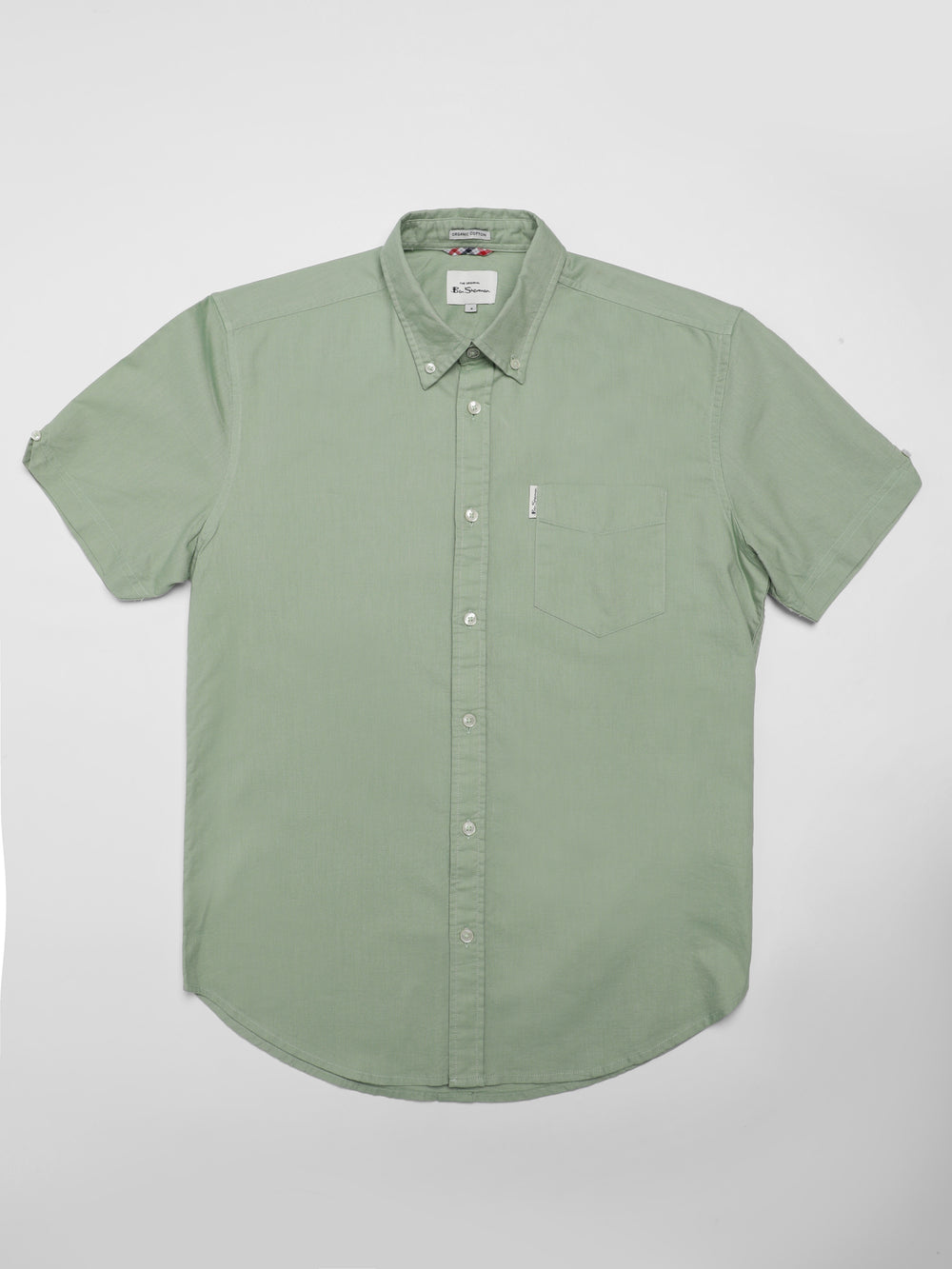 Ben Sherman Signature Short Sleeve Oxford Shirts Green | 156402QFV