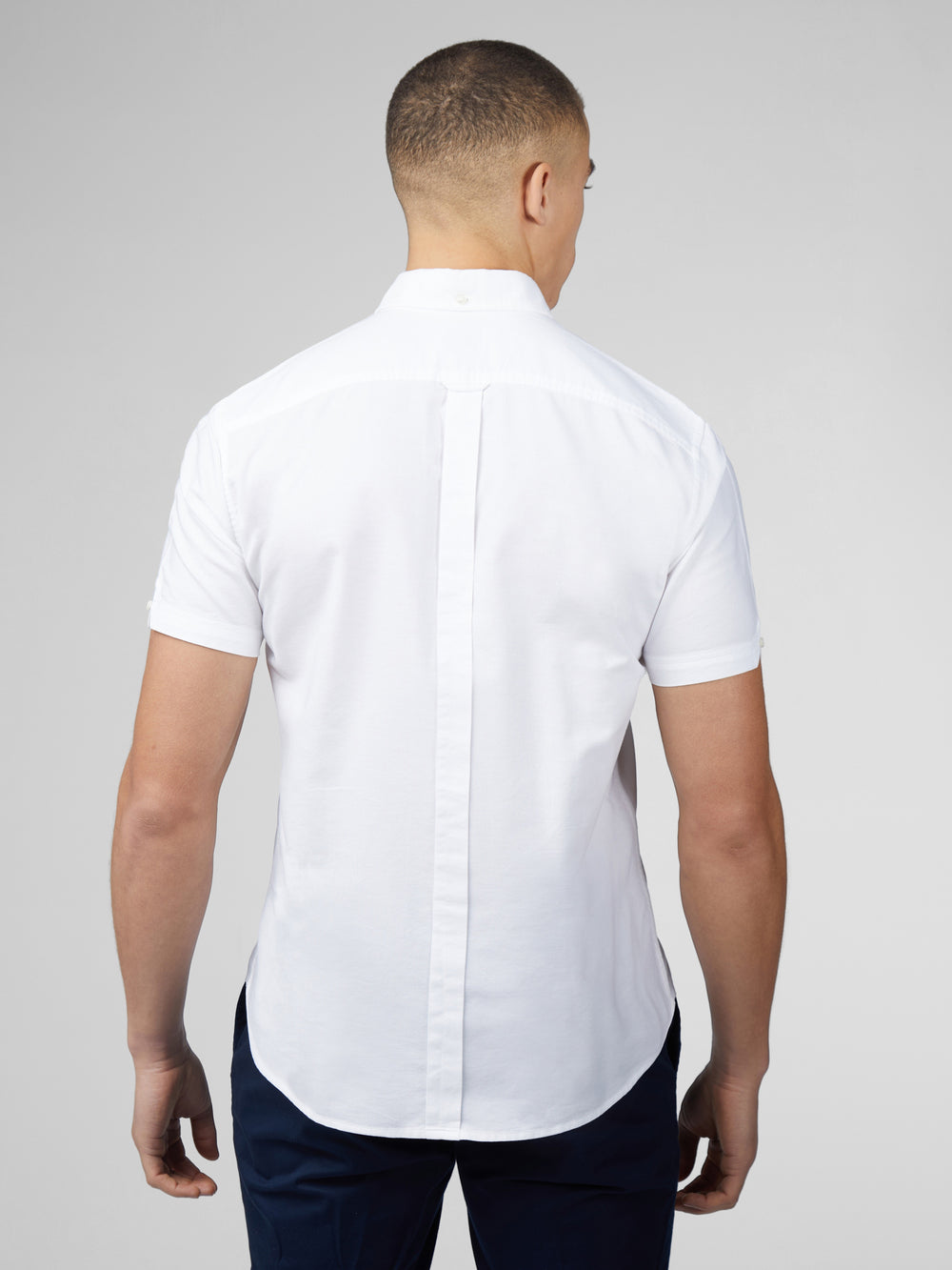 Ben Sherman Signature Short Sleeve Oxford Shirts White | 617204FZS