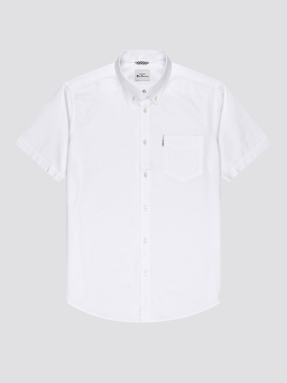 Ben Sherman Signature Short Sleeve Oxford Shirts White | 617204FZS