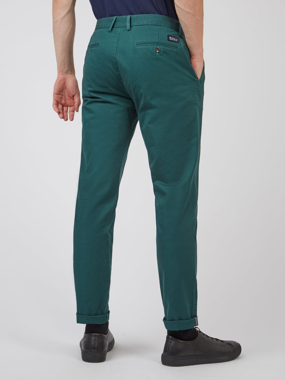 Ben Sherman Signature Slim Stretch Chino Pants Green | 743580ONX